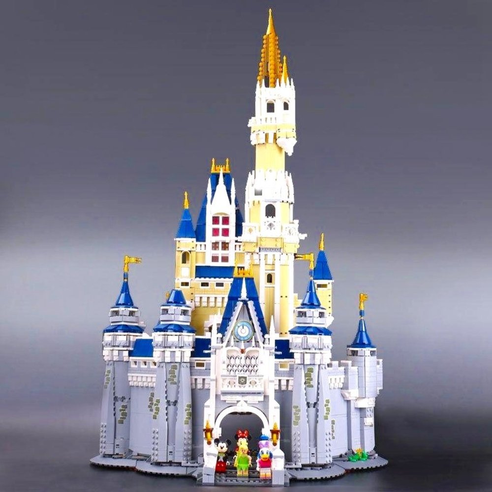BIG * Castle Mickey Minnie  Building Blocks Set